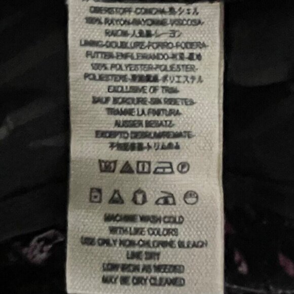 Free People Womens Midi Dress Sz 2 Cut Out Stripe Floral Boho Beachy Mixed Media - Picture 8 of 8